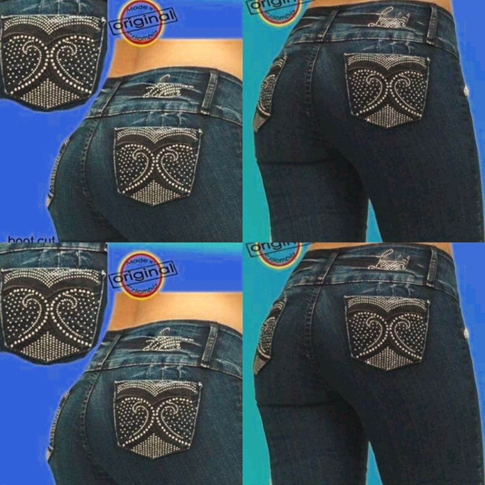 Colombian Booty Boost Jeans👖🌟
